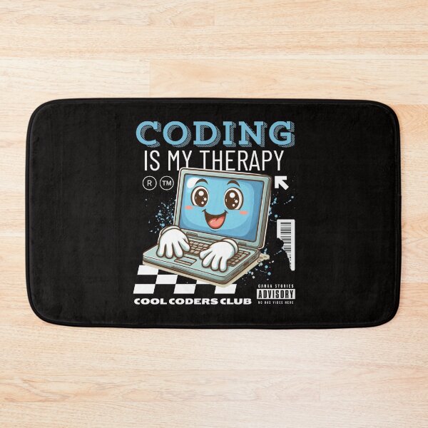Item preview, Coding is my therapy designed and sold by Peerless-Prime.
