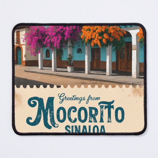 Item preview, Mocorito Sinaloa Mexico Magic Town Postcard Vintage Travel designed and sold by TravelPostcardGems.