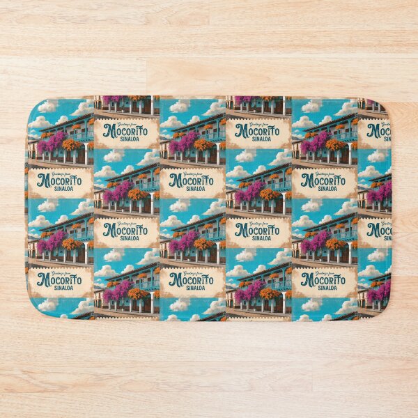 Item preview, Mocorito Sinaloa Mexico Magic Town Postcard Vintage Travel designed and sold by TravelPostcardGems.