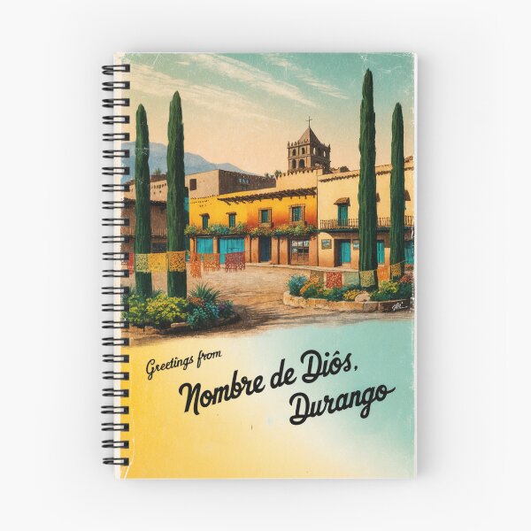 Item preview, Nombre de Dios Durango Mexico Magic Town Postcard Vintage Travel designed and sold by TravelPostcardGems.