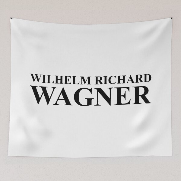 Item preview, Wilhelm Richard Wagner  - TNR - Black - RB designed and sold by GrandArtists.