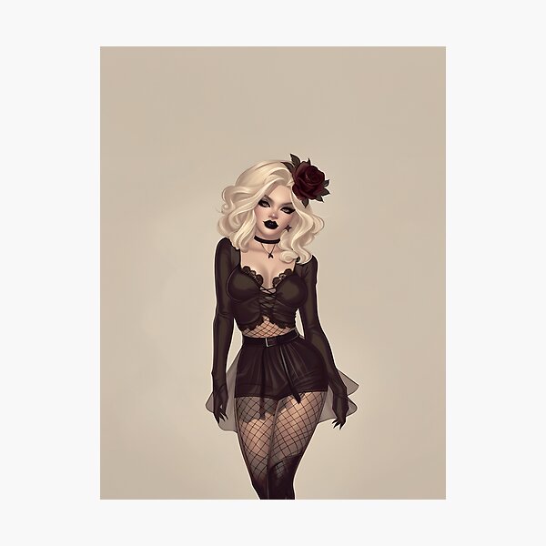 Item preview, Blonde Goth Girl designed and sold by KERaney.