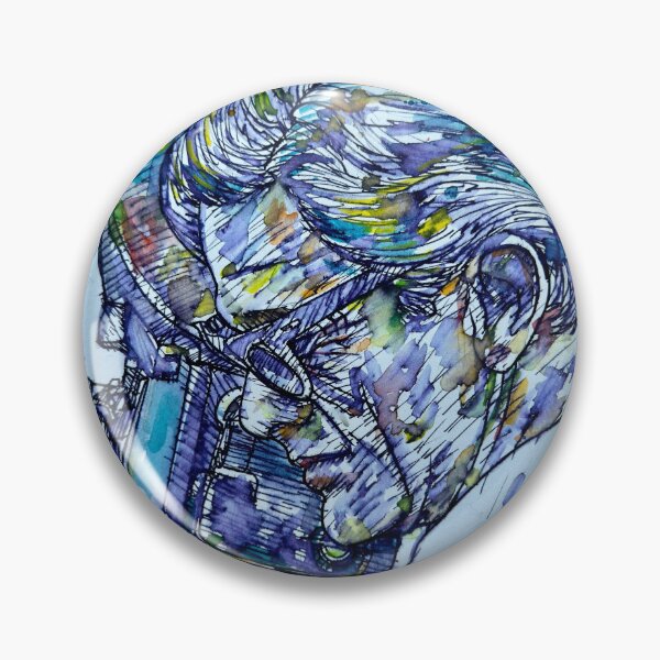 Item preview, PASOLINI watercolor and ink portrait .1 designed and sold by lautir.