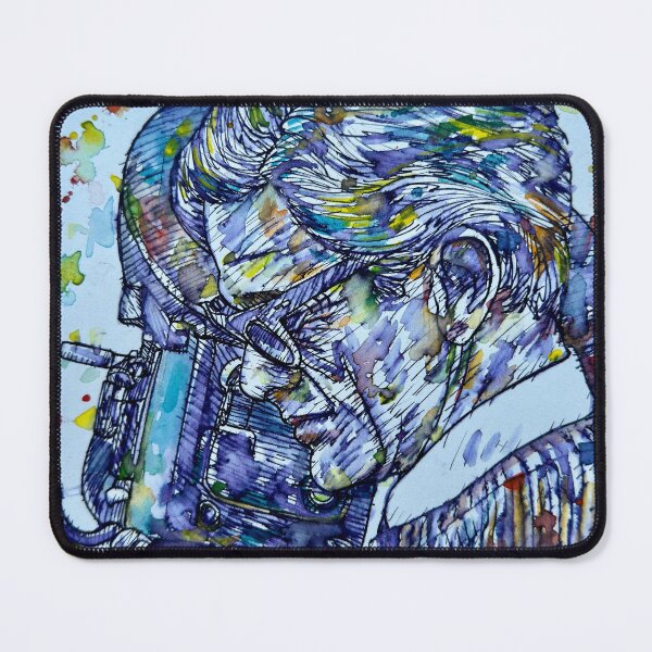 Item preview, PASOLINI watercolor and ink portrait .1 designed and sold by lautir.