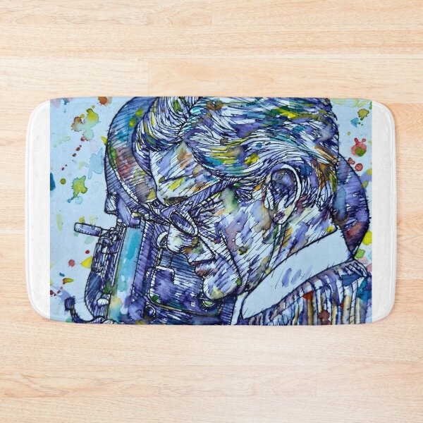 Item preview, PASOLINI watercolor and ink portrait .1 designed and sold by lautir.
