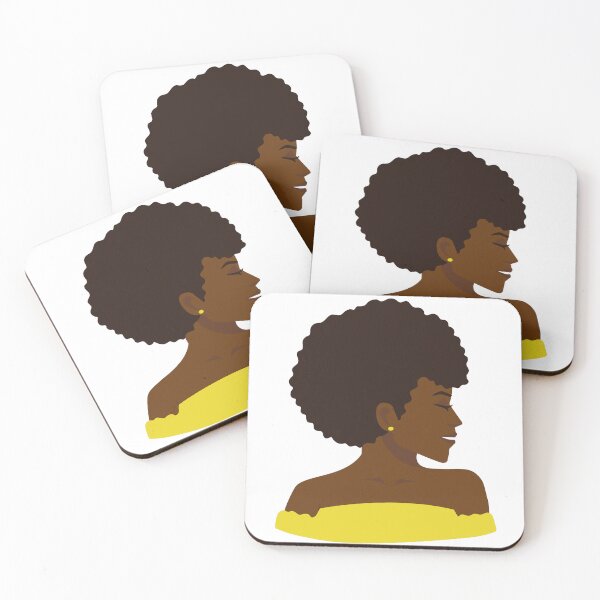 Item preview, Black girl proudly rocking her natural hair designed and sold by Jewels Ngadi.