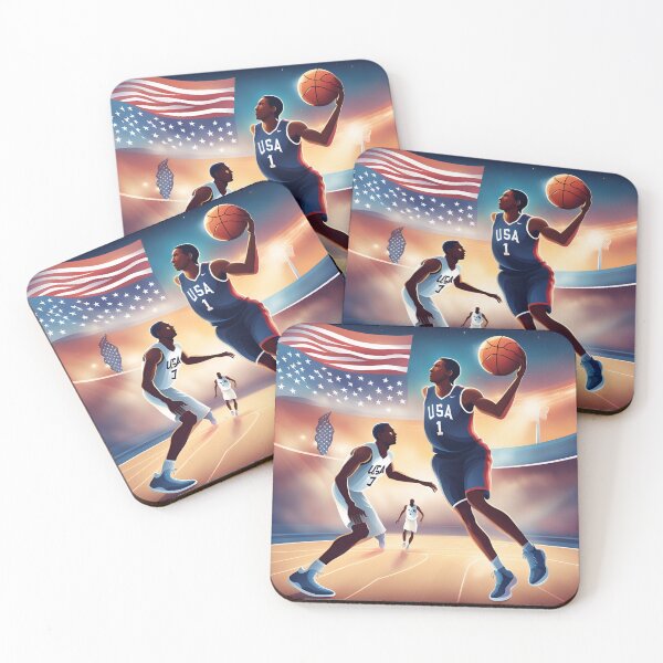 Item preview, Usa flag and basketball designed and sold by savarona.