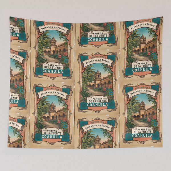 Item preview, Parras de la Fuente Coahuila Mexico Magic Town Postcard Vintage Travel designed and sold by TravelPostcardGems.
