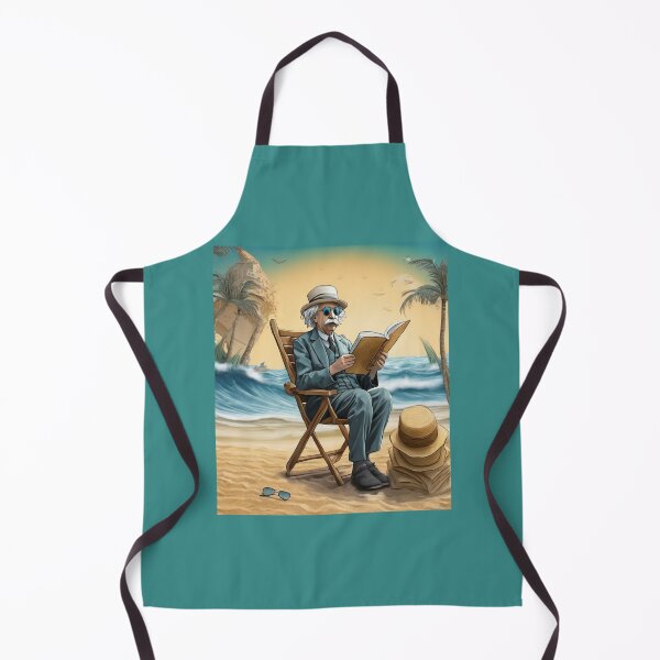 Item preview, "Einstein's Beach Getaway: Theoretical Physics and Relaxation" designed and sold by Artisticanvas.