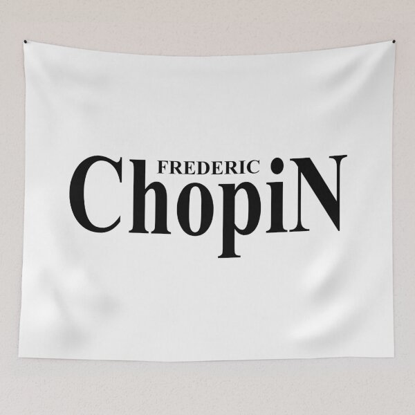 Item preview, Frederic Chopin - TNR - Black - RB designed and sold by GrandArtists.