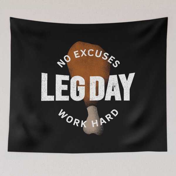 Item preview, Leg Day - Funny Workout  designed and sold by sachpica.