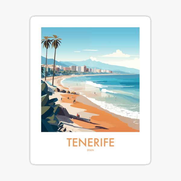 Item preview, TENERIFE Minimal designed and sold by MarkedArtPrints.