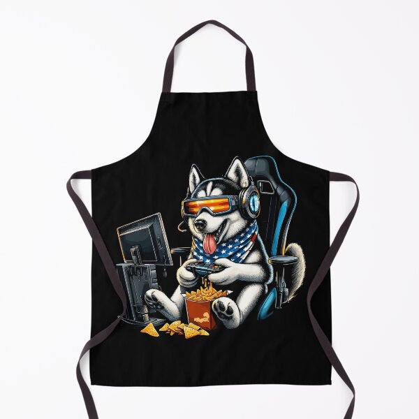 Item preview, Huskey Nachos American 4th Of July Gaming Controller Gamer designed and sold by Artistoos.