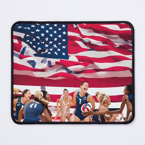Item preview, Usa flag and volleyball designed and sold by savarona.