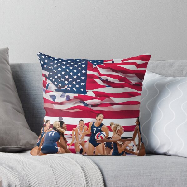 Item preview, Usa flag and volleyball designed and sold by savarona.