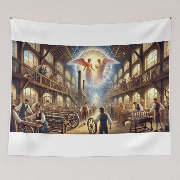 Item preview, Luddites with Metatron and Sandalphon designed and sold by Tony Yustein.