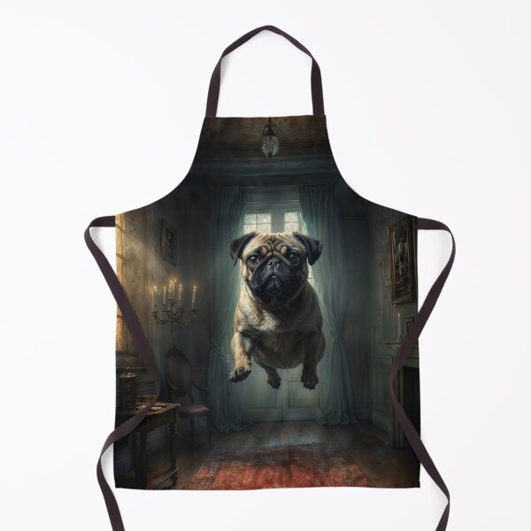Item preview, Pug in Haunted Mansion designed and sold by AliceWhiteDF.