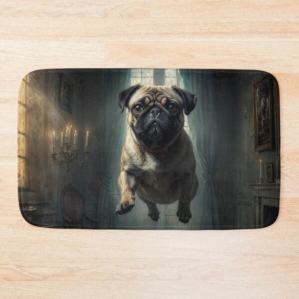 Item preview, Pug in Haunted Mansion designed and sold by AliceWhiteDF.