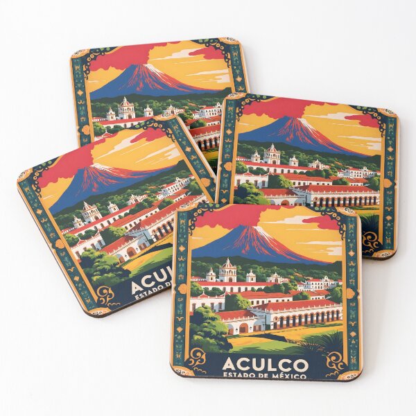 Item preview, Aculco Estado de Mexico Mexico Vintage Travel Tourism designed and sold by TravelersGems.