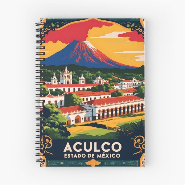 Item preview, Aculco Estado de Mexico Mexico Vintage Travel Tourism designed and sold by TravelersGems.