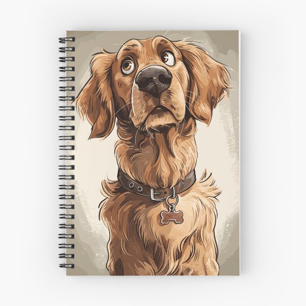 Item preview, Golden Retriever Caricature designed and sold by Liededrom..