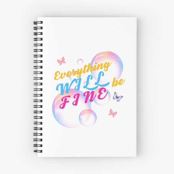 Item preview, Everything Will Be Fine designed and sold by ElegantOutlines.