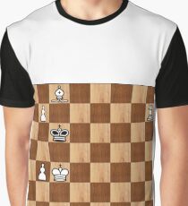 Game of Chess, #bishop, #capture, #castle, #check, #checkmate, #chess, #chessboard, #chessman Graphic T-Shirt