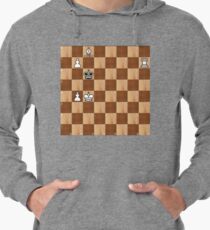 Game of Chess, #bishop, #capture, #castle, #check, #checkmate, #chess, #chessboard, #chessman Lightweight Hoodie