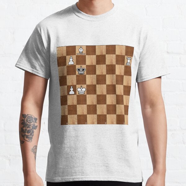 Game of Chess, #bishop, #capture, #castle, #check, checkmate, chess, chessboard, chessman Classic T-Shirt