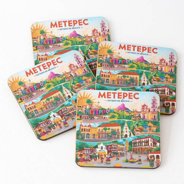 Item preview, Metepec Estado de Mexico Mexico Vintage Travel Tourism designed and sold by TravelersGems.