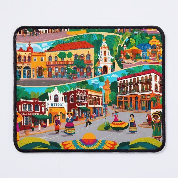 Item preview, Metepec Estado de Mexico Mexico Vintage Travel Tourism designed and sold by TravelersGems.
