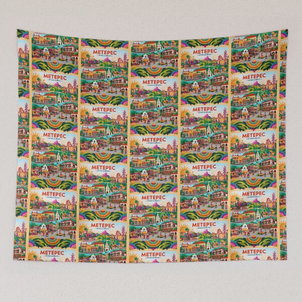 Item preview, Metepec Estado de Mexico Mexico Vintage Travel Tourism designed and sold by TravelersGems.