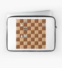 Game of Chess, #bishop, #capture, #castle, #check, #checkmate, #chess, #chessboard, #chessman Laptop Sleeve