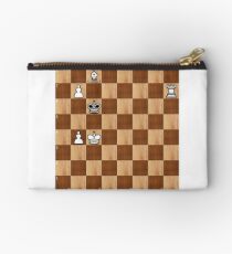 Game of Chess, #bishop, #capture, #castle, #check, #checkmate, #chess, #chessboard, #chessman Studio Pouch