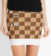 Game of Chess, #bishop, #capture, #castle, #check, #checkmate, #chess, #chessboard, #chessman Mini Skirt
