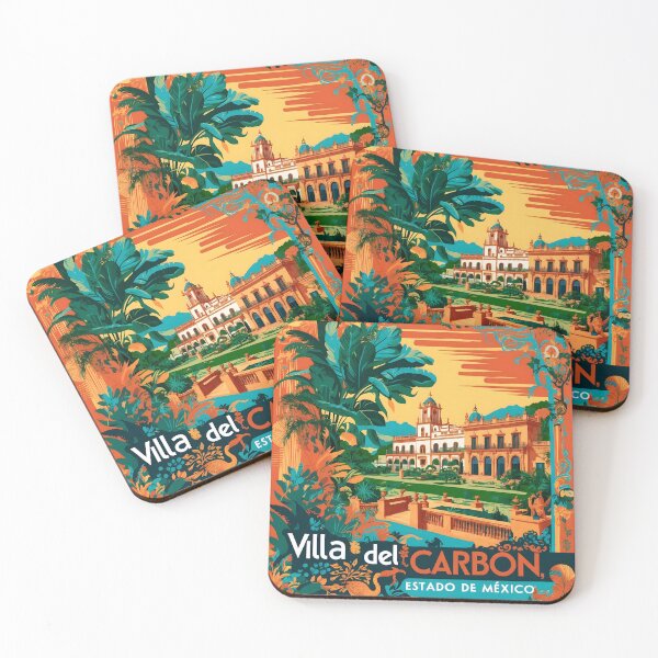 Item preview, Villa del Carbon Estado de Mexico Mexico Vintage Travel Tourism designed and sold by TravelersGems.