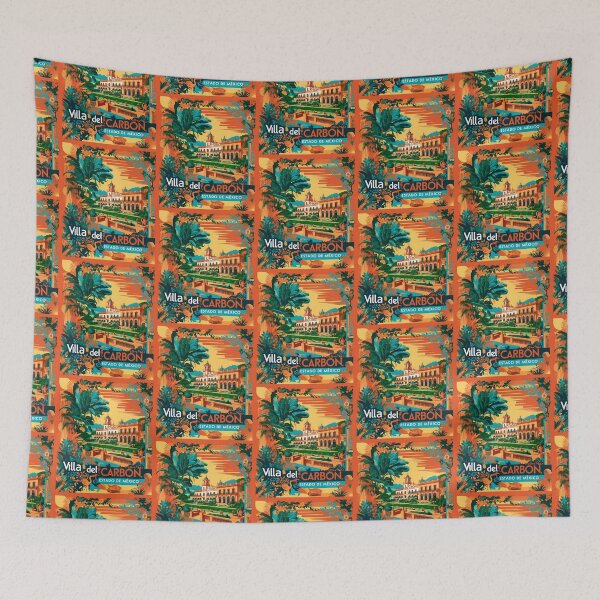 Item preview, Villa del Carbon Estado de Mexico Mexico Vintage Travel Tourism designed and sold by TravelersGems.