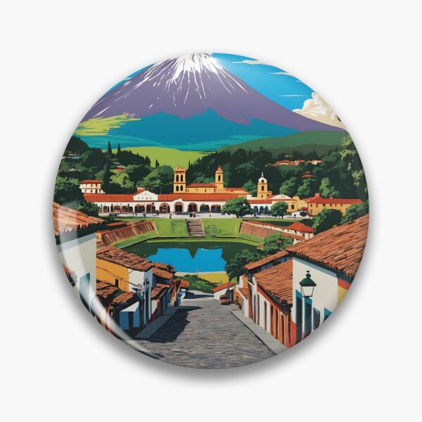 Item preview, Valle de Bravo Estado de Mexico Mexico Vintage Travel Tourism designed and sold by TravelersGems.