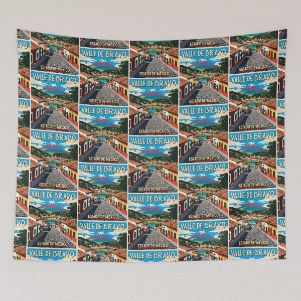 Item preview, Valle de Bravo Estado de Mexico Mexico Vintage Travel Tourism designed and sold by TravelersGems.