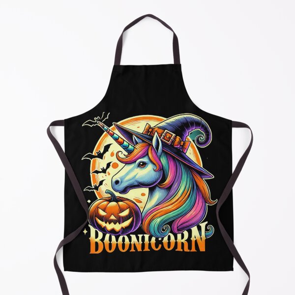 Item preview, Boonicorn Halloween Rainbow Unicorn Witch Hat Moon designed and sold by Hananiah Merch.