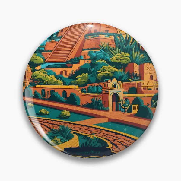Item preview, Malinalco Estado de Mexico Mexico Vintage Travel Tourism designed and sold by TravelersGems.