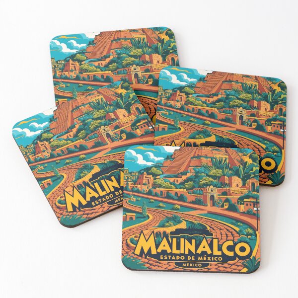 Item preview, Malinalco Estado de Mexico Mexico Vintage Travel Tourism designed and sold by TravelersGems.