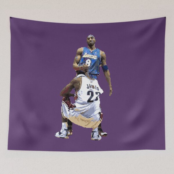 Item preview, Kobe Bryant and Lebron James designed and sold by pixelsports2.