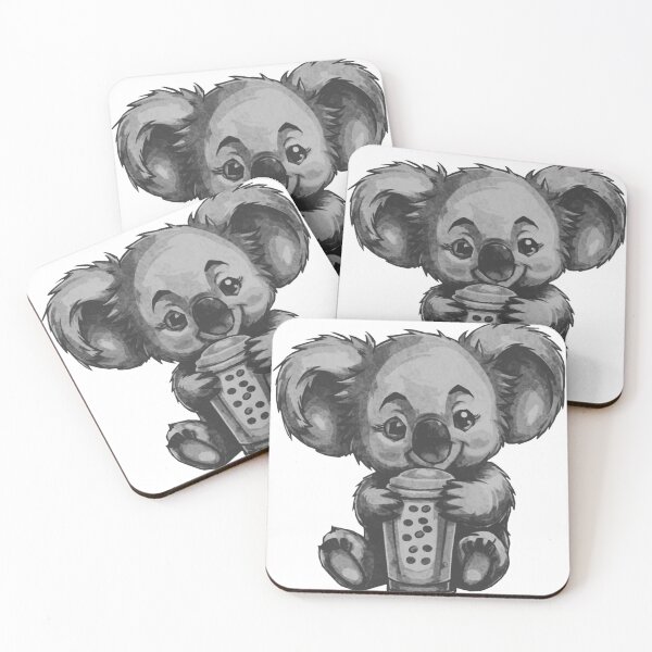 Item preview, Little Koala Loves Boba! designed and sold by kinpirks.