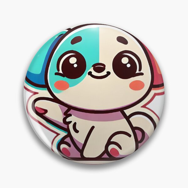 Item preview, Colorful Pup: A Vibrant Friend designed and sold by BillyD-Art.