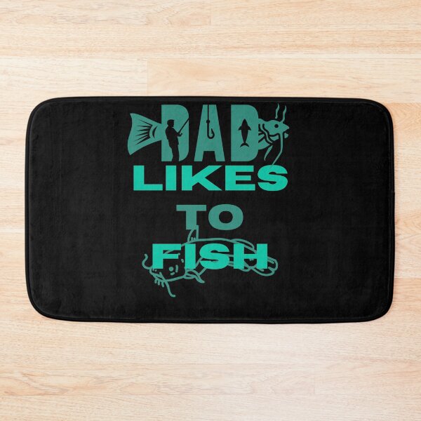 Item preview, Dad likes to fish designed and sold by CatfishCreation.