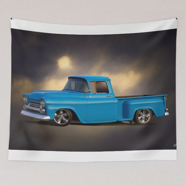 Item preview, 1956 Blue Custom Pickup designed and sold by DaveKoontz.
