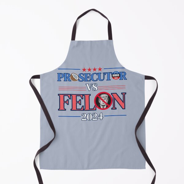 Item preview, Prosecutor VS Felon 2024 Kamala Harris vs Donald Trump designed and sold by Nabucodonoshop.