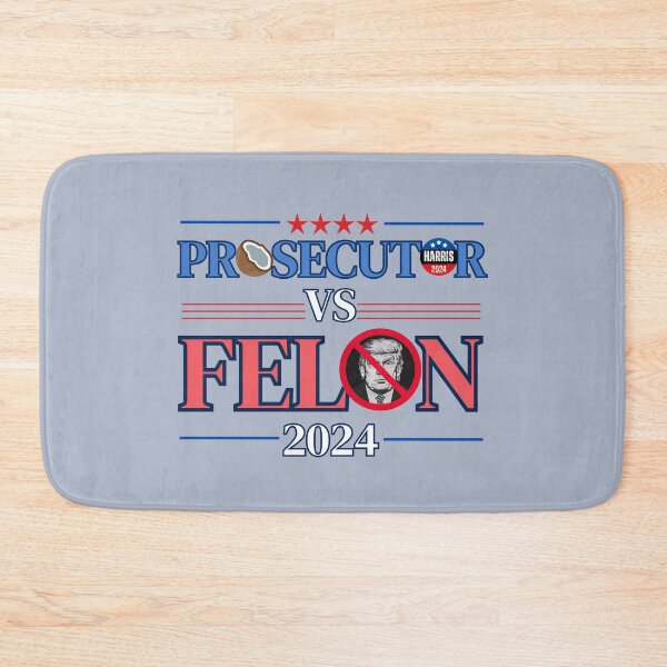 Item preview, Prosecutor VS Felon 2024 Kamala Harris vs Donald Trump designed and sold by Nabucodonoshop.