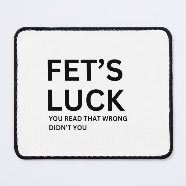 Item preview, Fet's Luck | Lets Fuck | Funny Joke  designed and sold by Sketchbook Studio by Aqsaa.